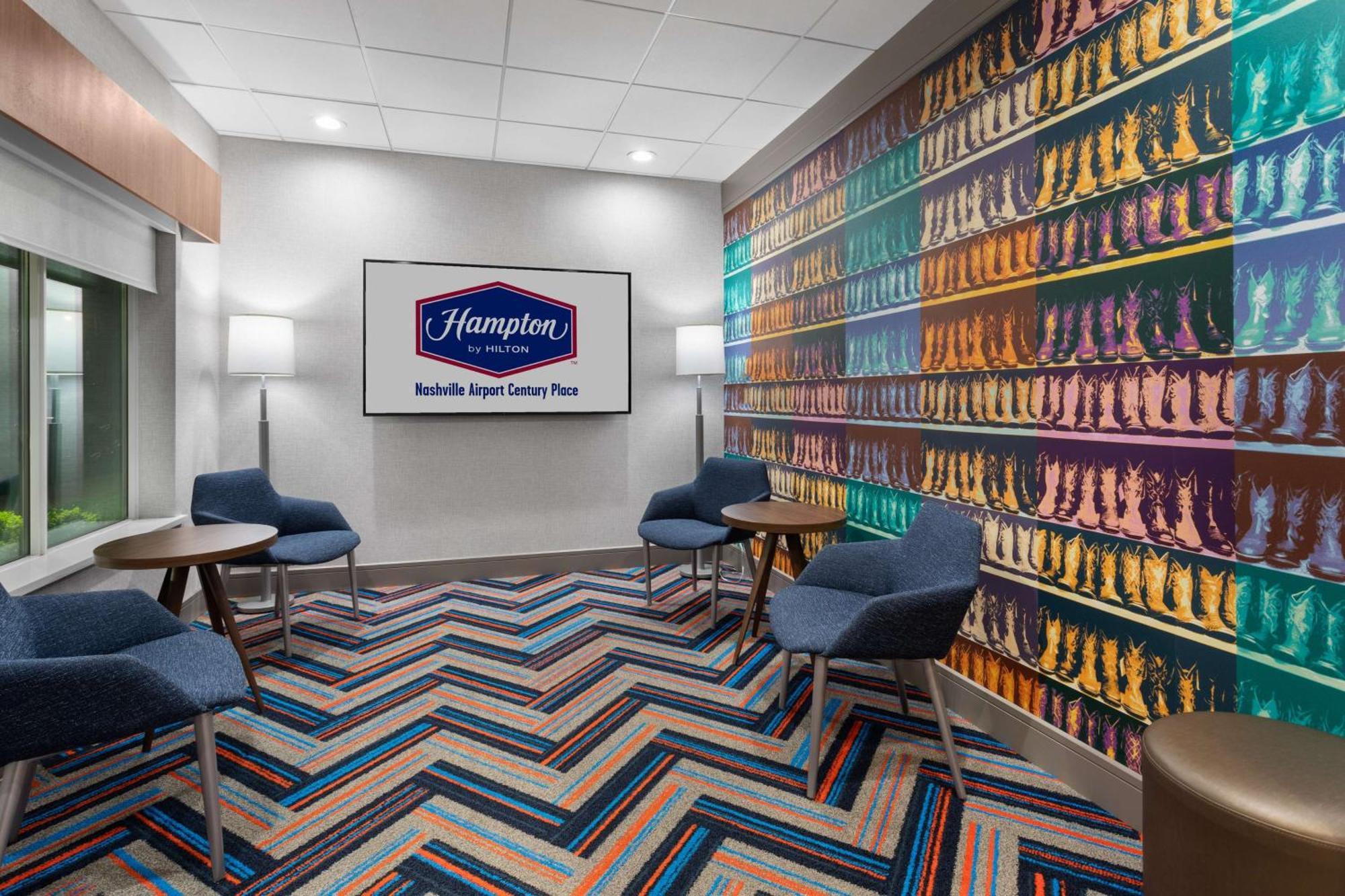 Hampton Inn By Hilton Nashville Airport Century Place Buitenkant foto